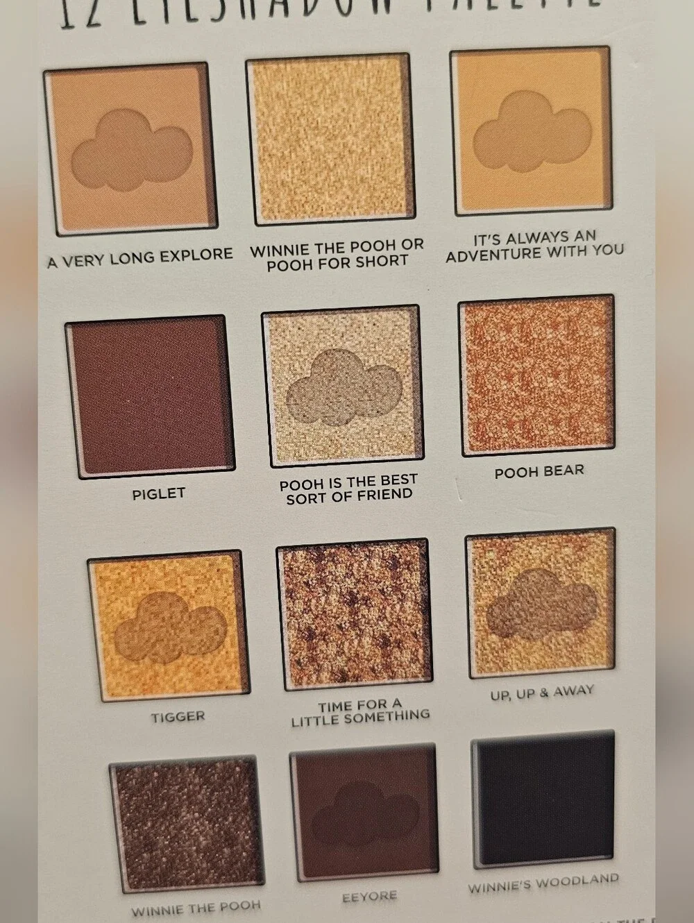Disney Winnie The Pooh Eyeshadow Palette